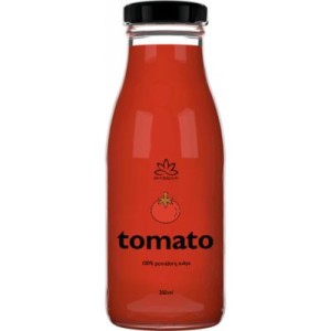 Pomidorų sultys 100 % MOODMASH, 250 ml (stiklas)